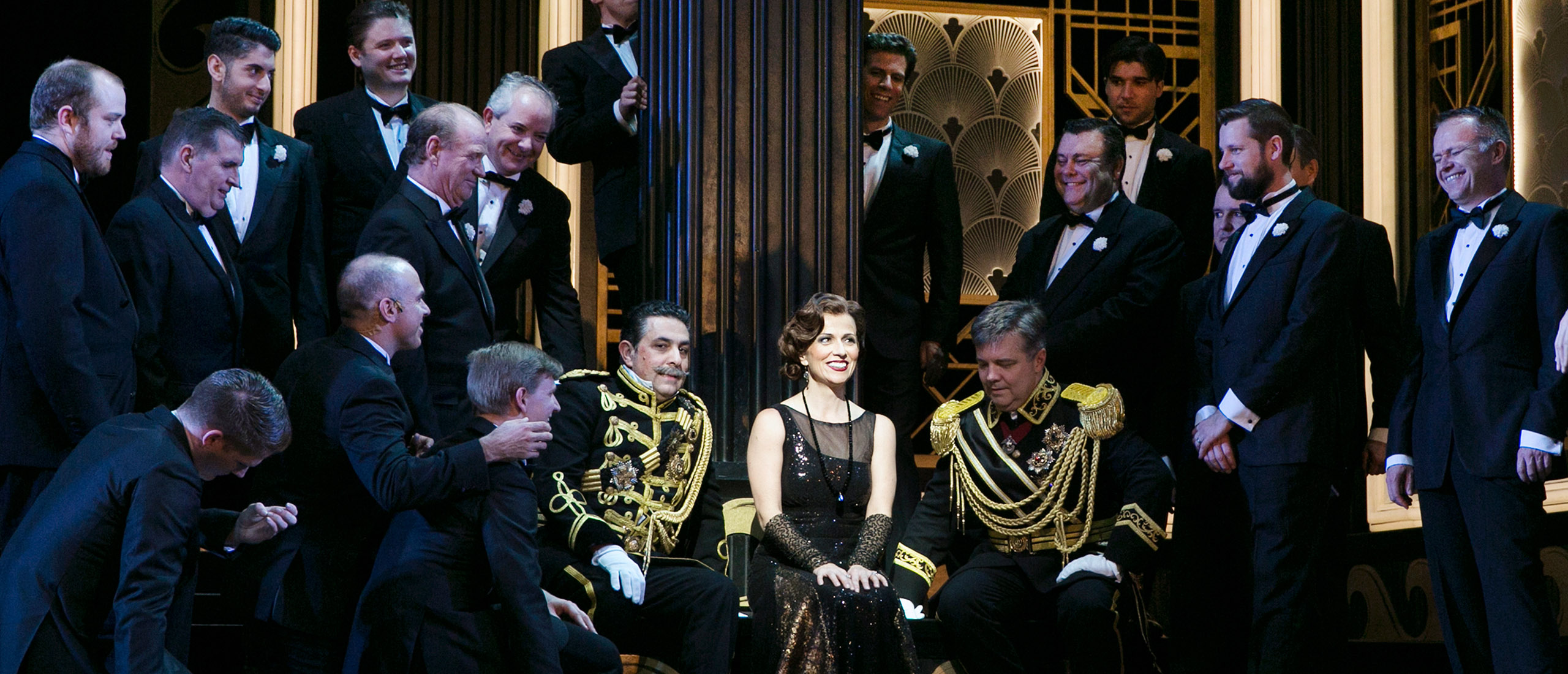 Natalie Christie Peluso on stage