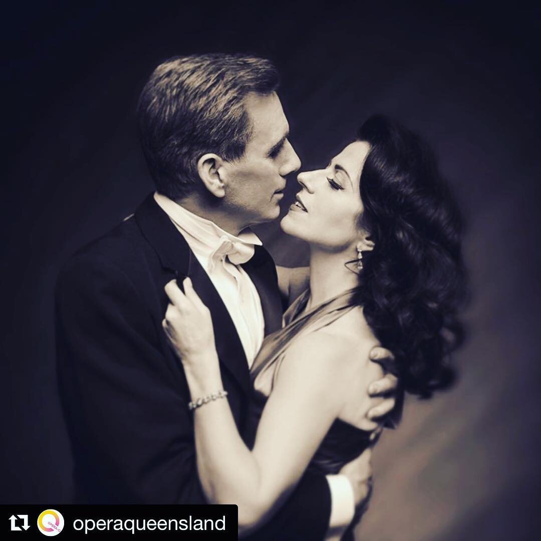Natalie Christie Peluso and David Hobson in The Merry Widow